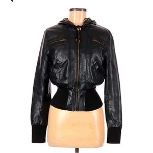 Ambiance faux leather jacket
